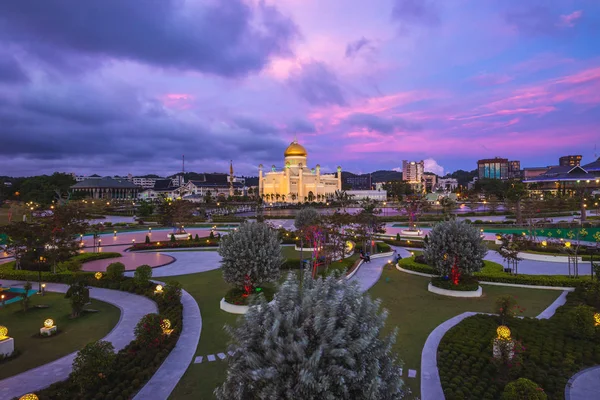 Taman Mahkota Jubli Emas Bandar Seri Begawan Brunei — Stock Photo, Image