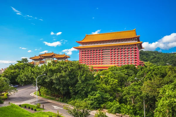 Landskapet Taipei City Nära Yuanshan — Stockfoto