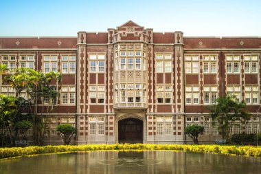 Taipei 'deki Tayvan Normal Üniversitesi İdari Bina