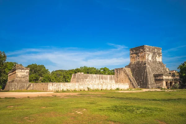 Grand Ballcourt Aus Castillo Chichen Itza Mexiko — Stockfoto