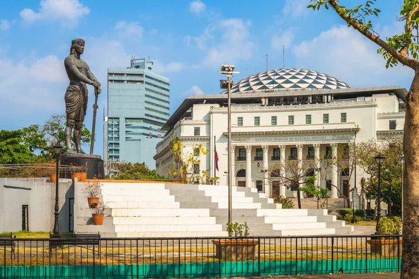 Estátua Sentinela Liberdade Museu Nacional História Natural — Fotografia de Stock