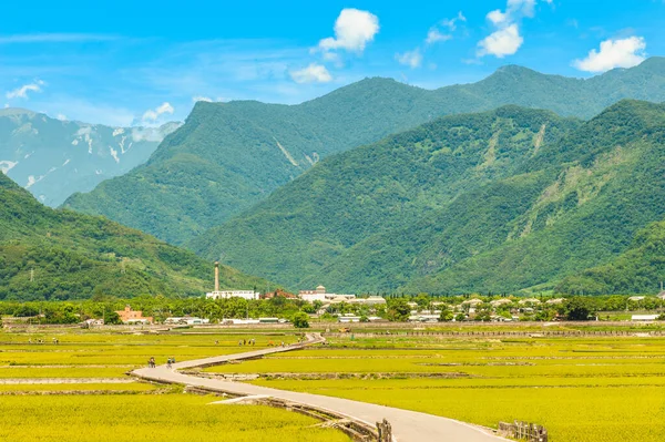 Heaven Road Landschap Van Chishang Taitung — Stockfoto