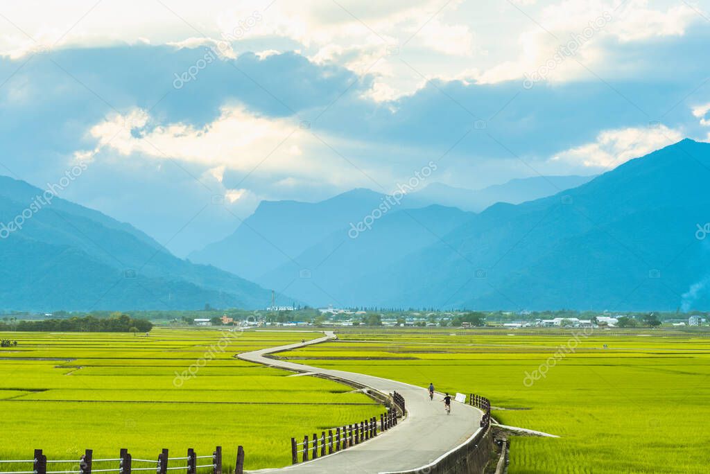 Heaven Road, Landscape of Chishang, Taitung
