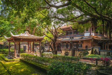 Tayvan 'daki Lin Ailesi Konağı ve Bahçesi