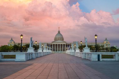 Tainan, Tayvan 'daki Tainan Büyükşehir Parkı manzarası
