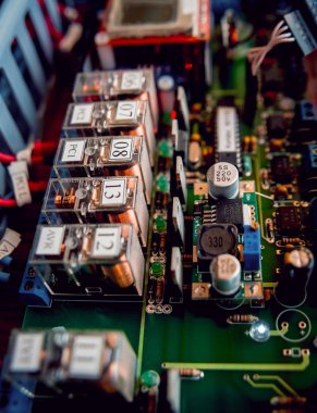 Ayrıntılar ve dokular Elektrik donatımı.