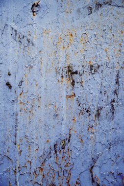 Paslı metal doku, yakın çekim