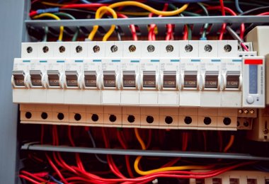 Ayrıntılar ve dokular Elektrik donatımı.