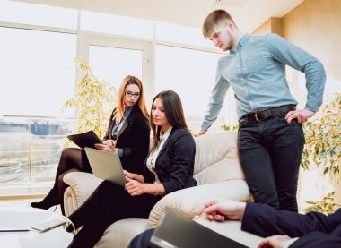 Prepearing takım toplantısı ofiste için