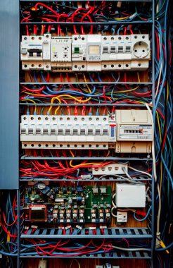 Ayrıntılar ve dokular Elektrik donatımı.