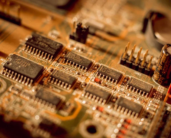 Electrical equipment. Texture of microcircuit.