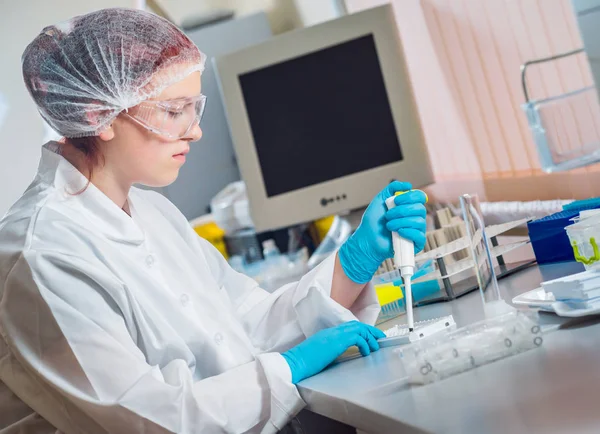 Personal Médico Trabajando Laboratorio — Foto de Stock