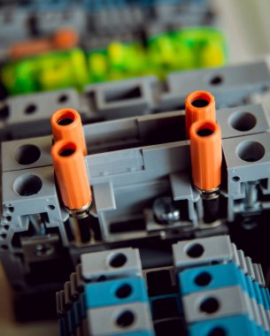 Elektrik teçhizatı. Arkaplan ve doku.