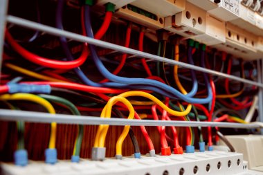 Ayrıntılar ve dokular Elektrik donatımı.