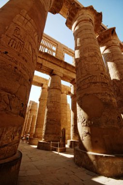 Mısır. Luxor-Ocak 10/2016: Luksor Tapınağı