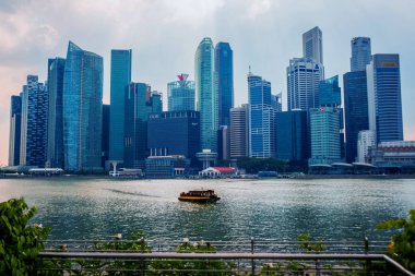 Singapur - 12 Mart: İş binaları