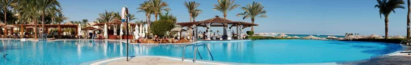 Egypt Hurgada January 2016 Panoramic View Luxury Hotels Hurgada — Stock Photo, Image