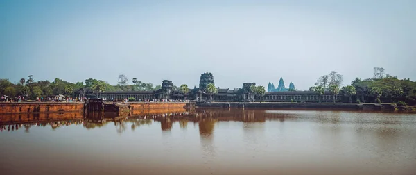 Камбоджа Angkor Wat Март 2016 Храм Ангкор Ват — стоковое фото