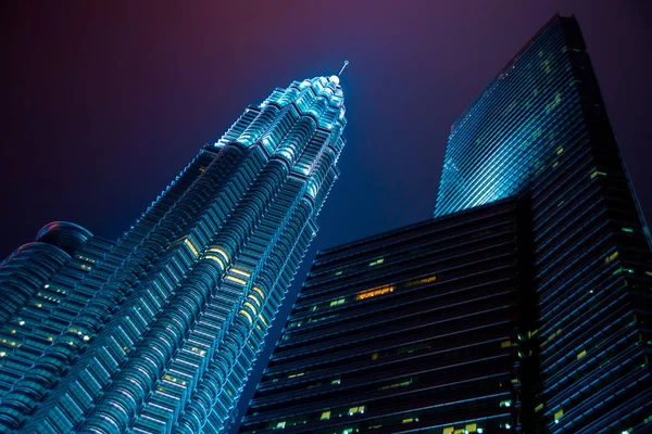 Kuala Lumpur 2015 March Twin Towers Petronas — Stock fotografie