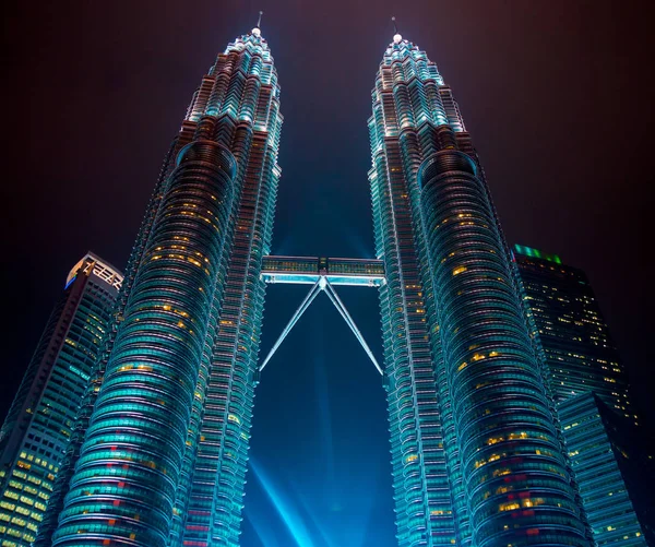 Kuala Lumpur 2015 March Twin Towers Petronas — Stock Fotó