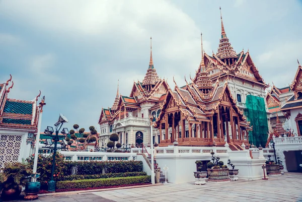 Ταϊλάνδη Μπανγκόκ Μαρτίου 2016 Προβολή Από Τους Ναούς Της Μπανγκόκ — Φωτογραφία Αρχείου