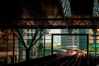 Malezya. Kuala Lumpur - 20/2016 Mart: Merkez sokaklarda Kuala Lumpur görünümünü.