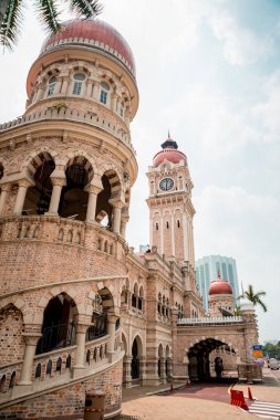 Malezya. Kuala Lumpur - 20/2016 Mart: Merkez sokaklarda Kuala Lumpur görünümünü.