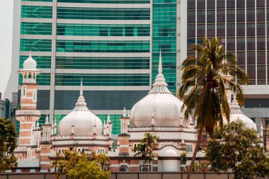 Malezya. Kuala Lumpur - 20/2016 Mart: Merkez sokaklarda Kuala Lumpur görünümünü.