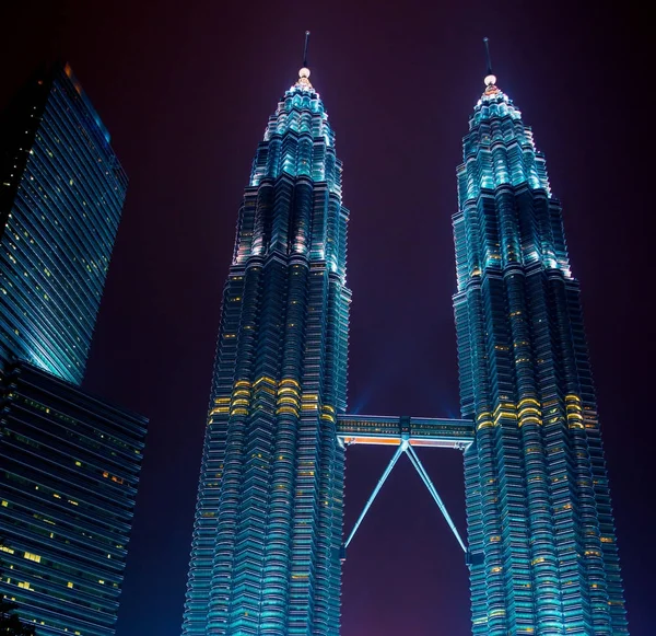 Kuala Lumpur 2015 Марта Башни Близнецы Petronas — стоковое фото