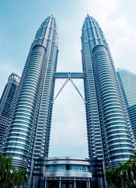 Kuala Lumpur 2015 March Twin Towers Petronas — Stock Fotó