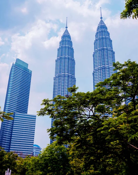 Kuala Lumpur 2015 March Twin Towers Petronas — ストック写真