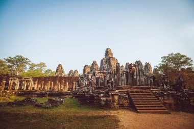 Kamboçya. Angkor Wat - Mart 14/2016: Angkor Wat Tapınağı.