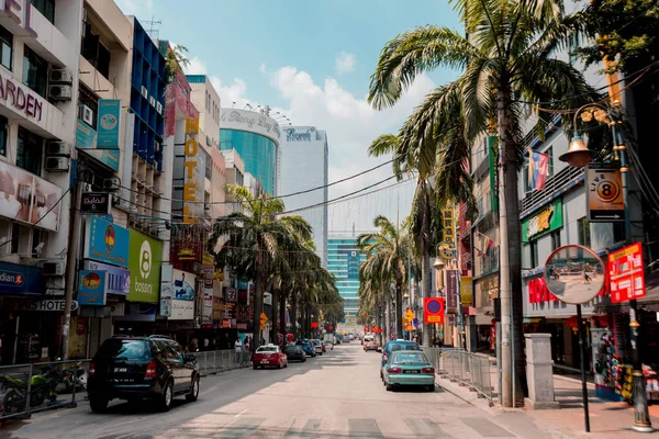 Malaysia Kuala Lumpur Mars 2016 Centrala Gatorna Kuala Lumpur — Stockfoto