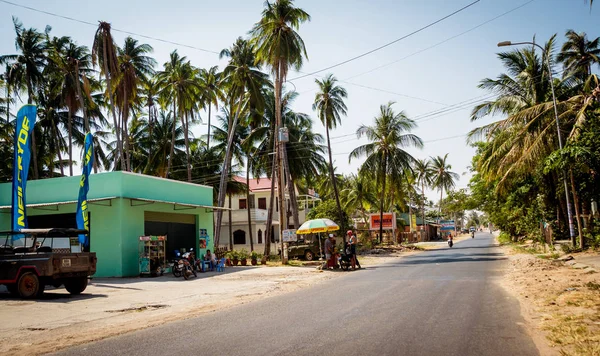 Vietnam Mui Mars 2016 Utsikt Över Fiskeläget Mui — Stockfoto