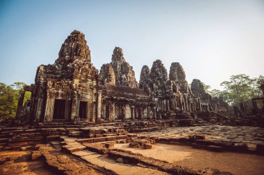 Kamboçya. Angkor Wat - Mart 14/2016: Angkor Wat Tapınağı.