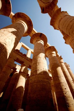 Mısır. Luxor-Ocak 10/2016: Luksor Tapınağı