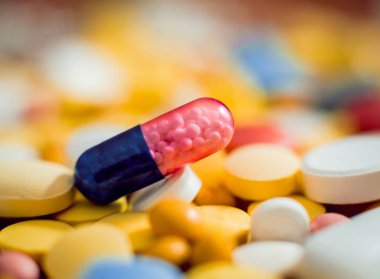 Tıbbi geçmişi, hap, portre, seçici odak yığını