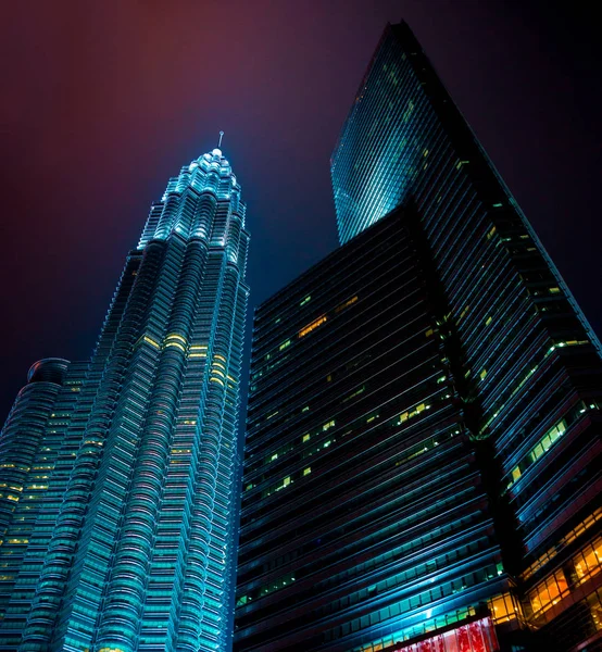 Kuala Lumpur 2015 March Twin Towers Petronas — Stok fotoğraf