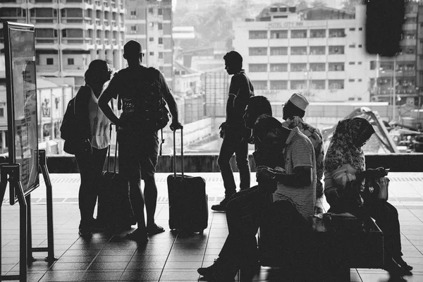 Malasia Kuala Lumpur Marzo 2016 Vista Las Calles Centrales Kuala —  Fotos de Stock