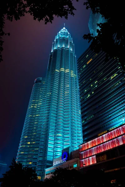 Kuala Lumpur 2015 March Twin Towers Petronas Стокове Фото