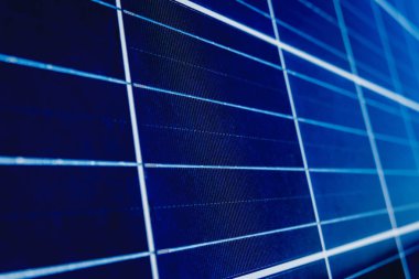 Doku büyük güneş panelleri, alternatif elektrik kaynak.