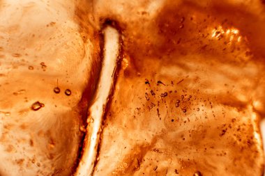 Güzel arka plan. Buz yakın çekim. Işık oyun. Makro