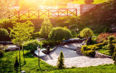 Güzel Park peyzaj tasarımı.