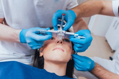 Yüz-bow montajı. Fonksiyonel tanılama. 