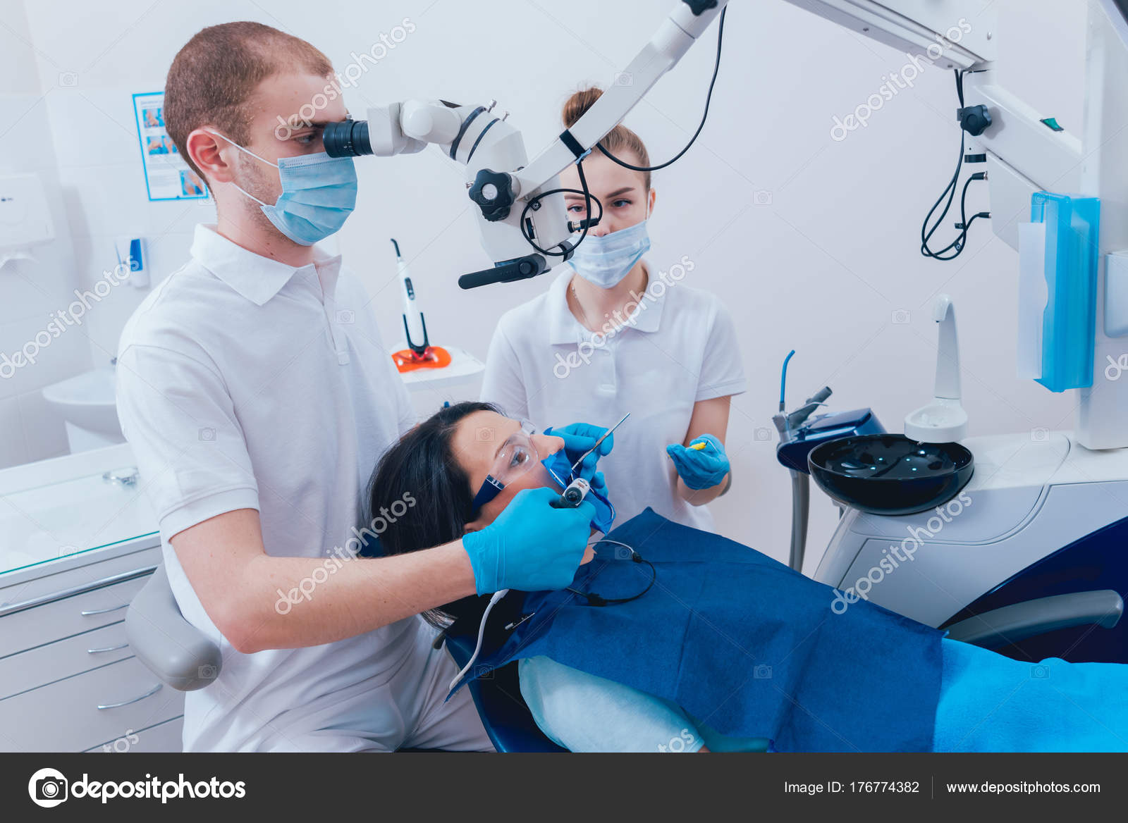 Obturation Root Canals Endodontic Treatment Modern Technology Stock