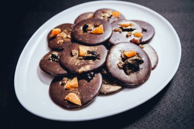 Fransız tanımlama karanlık yüzey, seçici odak yakın çekim