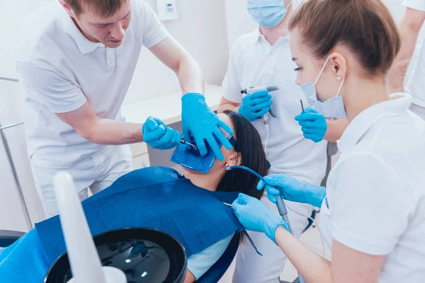 Obturation Root Canals Endodontic Treatment Modern Technology — Stock Photo, Image