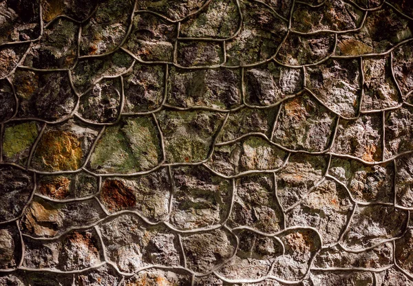 Parede Pedra Velha Contexto Textura — Fotografia de Stock
