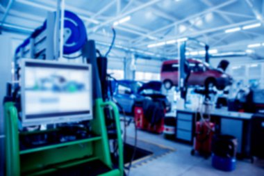 Oto Tamir Servisi. Bulanık.