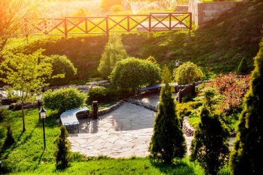 Güzel Park peyzaj tasarımı.